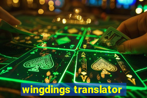 wingdings translator